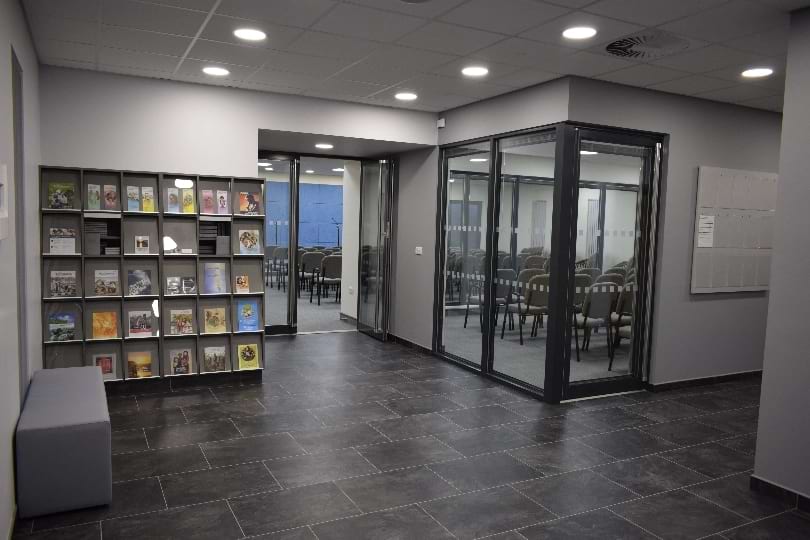 Interior of a Kingdom Hall